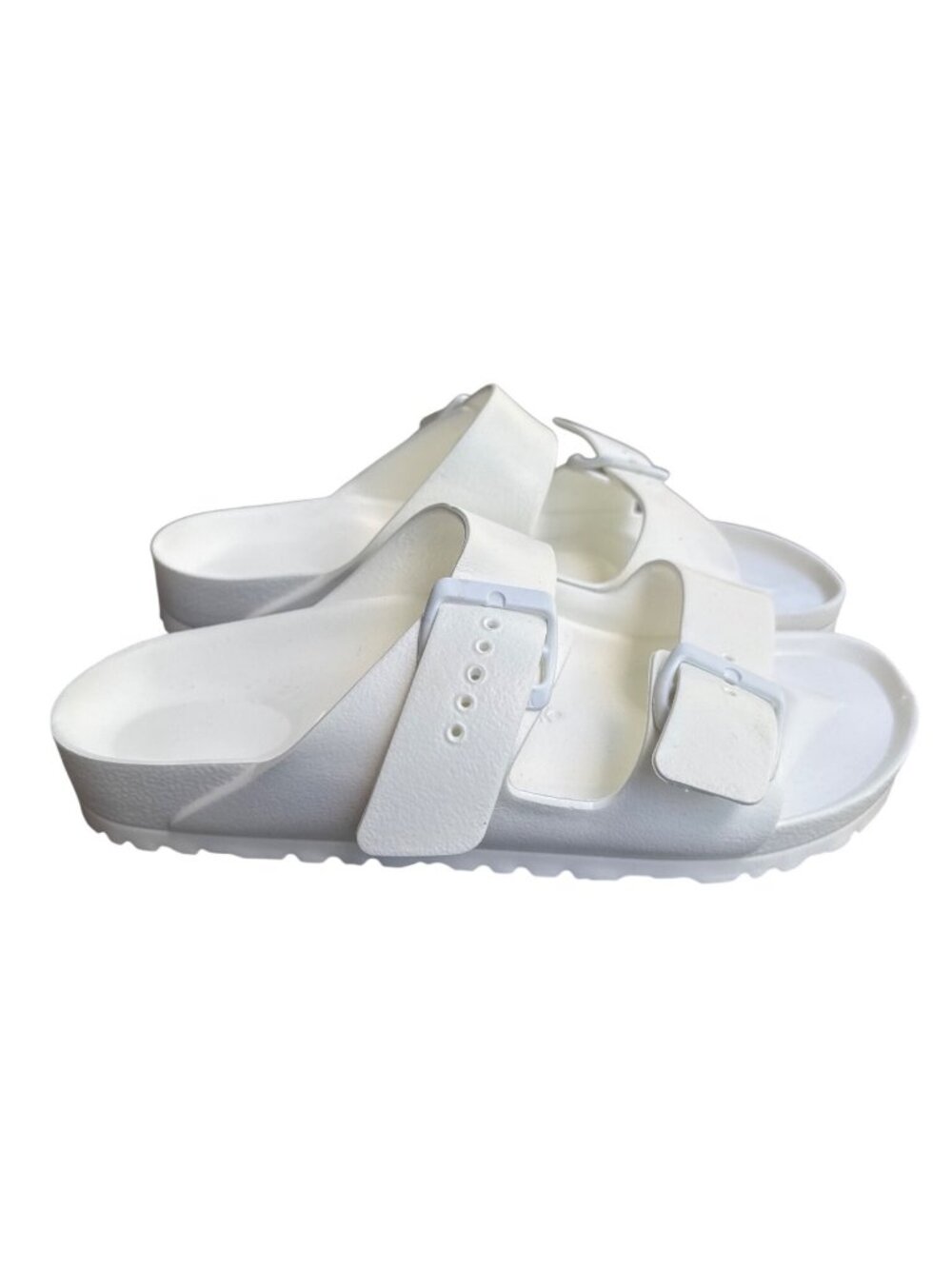 Birkenstock Arizona White Eva Double Strap Sandals Unisex Size EU 40 US W9 M7
